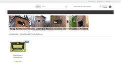 Desktop Screenshot of ansitzfenster.de